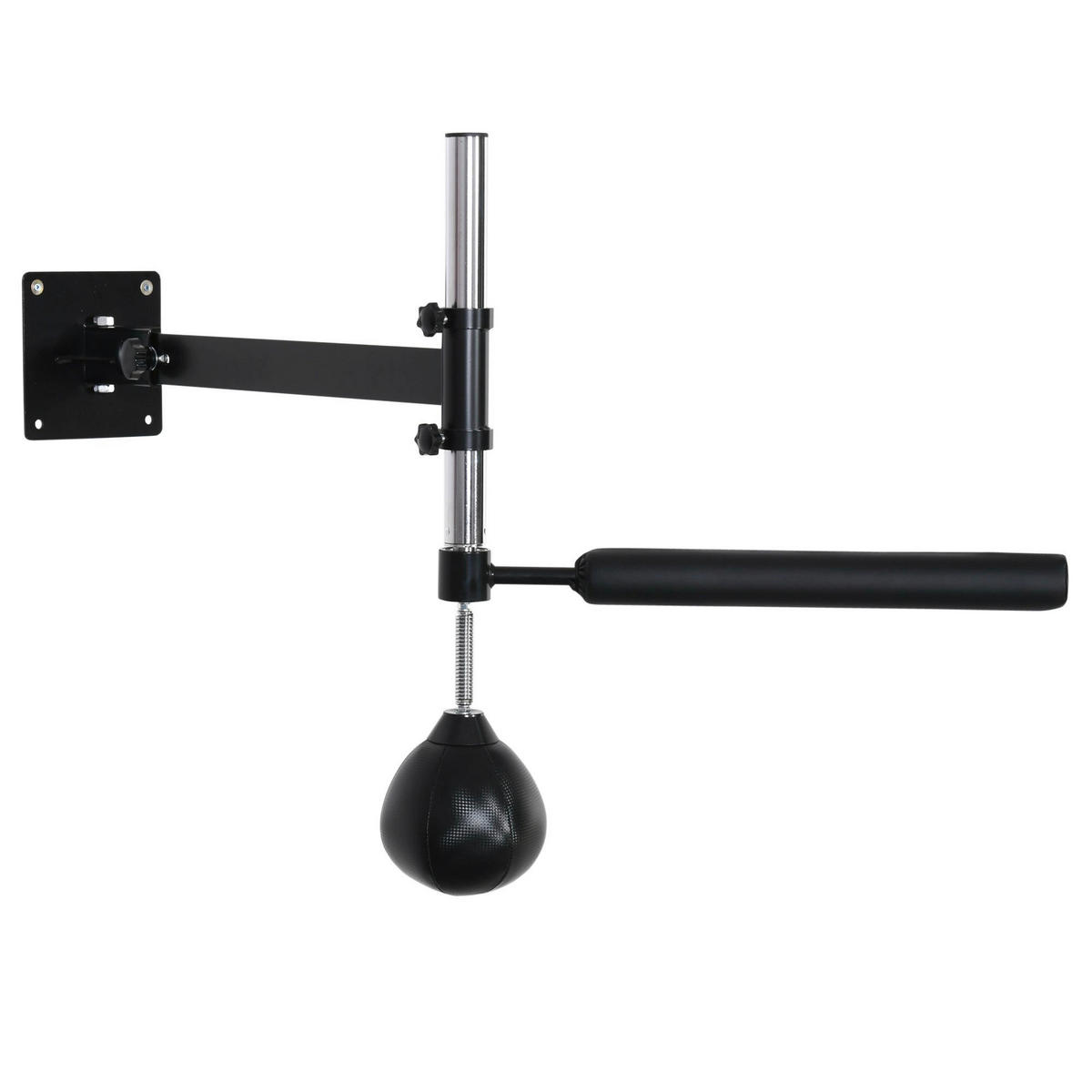 HOMCOM Fitness-Zubehör schwarz Edelstahl B/H/L: ca. 72x79x20 cm Reflexbarren-Trainer - schwarz (20,00/72,00/79,00cm) - HOMCOM
