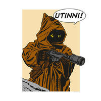 Komar Poster Star Wars Classic Comic Quote Java Star Wars B/L: ca. 30x40 cm Star Wars Classic Comic Quote Java - (30,00/40,00cm) - Komar