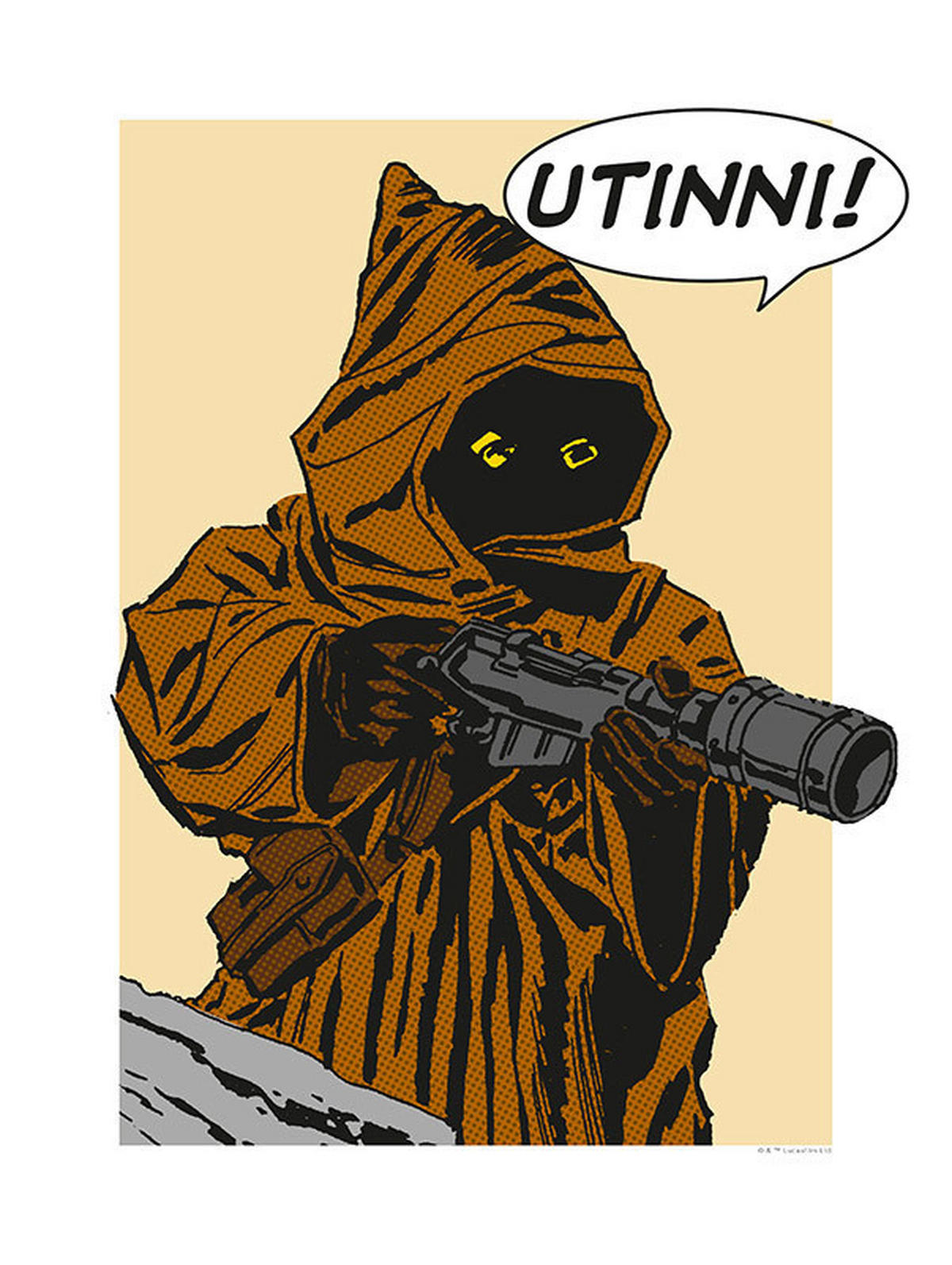 Komar Poster Star Wars Classic Comic Quote Java Star Wars B/L: ca. 30x40 cm Star Wars Classic Comic Quote Java - (30,00/40,00cm) - Komar