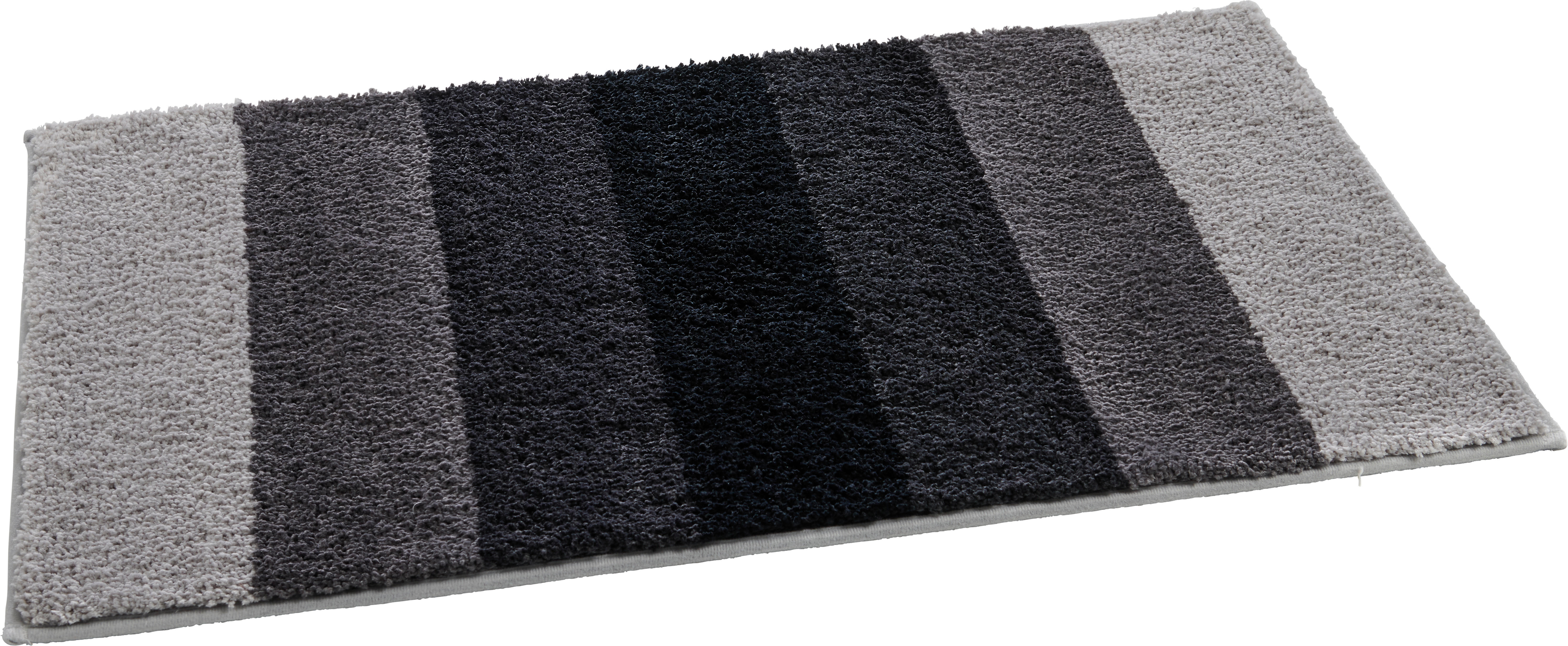 Badematte Farbverlauf Farbverlauf - anthrazit (80,00/50,00cm)