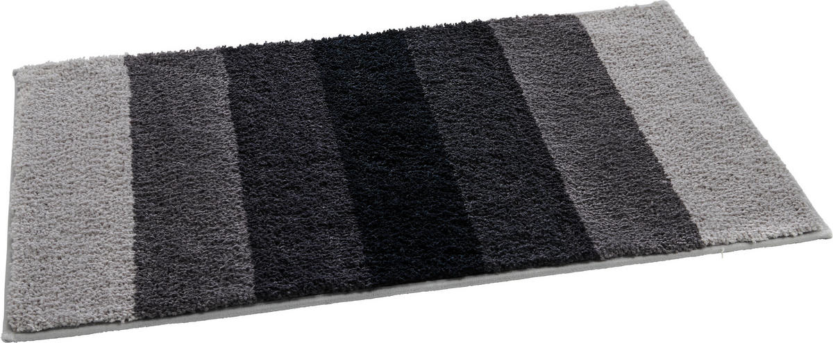 Badematte Farbverlauf Farbverlauf - anthrazit (80,00/50,00cm)