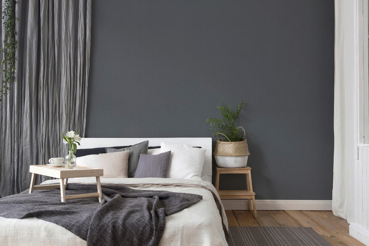 A.S.Creation Vliestapete Elegance 3 Uni grau B/L: ca. 53x1005 cm Elegance 3 - grau (53,00/1005,00cm) - A.S.Creation