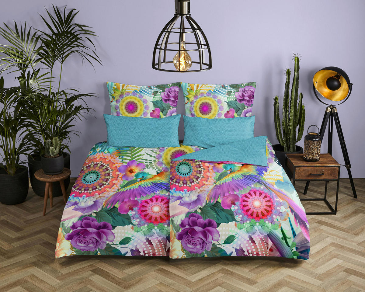 Bettwäsche Aviva Multi Baumwolle B/L: ca. 155x220 cm Aviva - Multi (155,00/220,00cm) - HIP