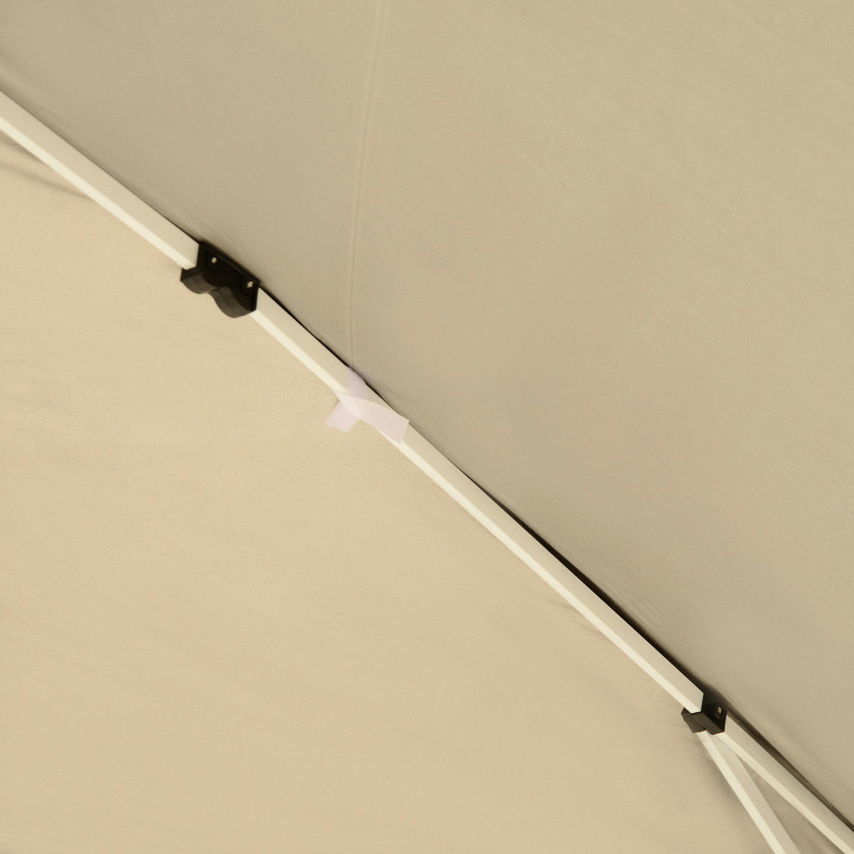 Outsunny Pavillon schwarz Stahl B/H/L: ca. 295x255x295 cm Pavillon - schwarz (295,00/295,00/255,00cm) - Outsunny