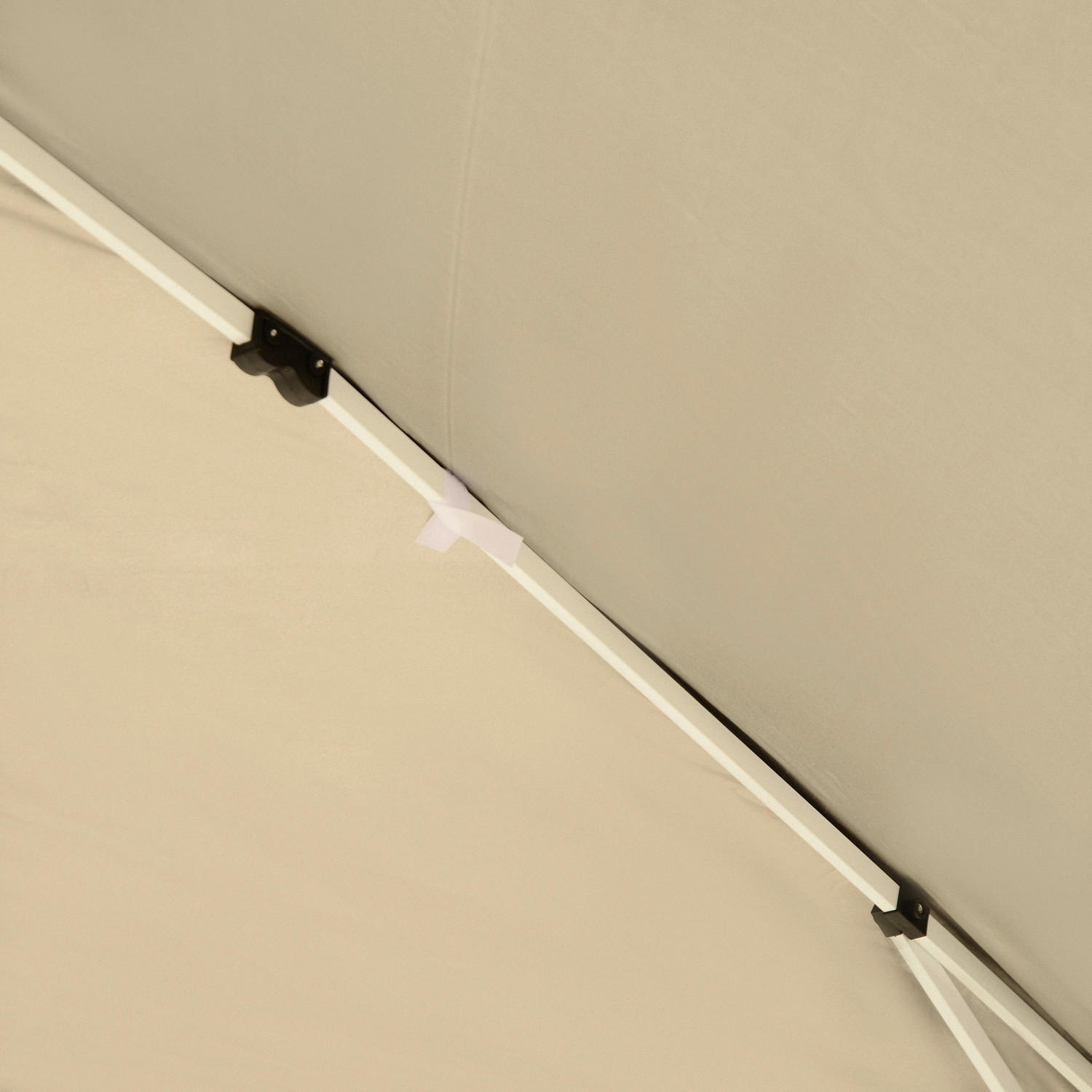 Thumbnail - Outsunny Pavillon schwarz Stahl B/H/L: ca. 295x255x295 cm