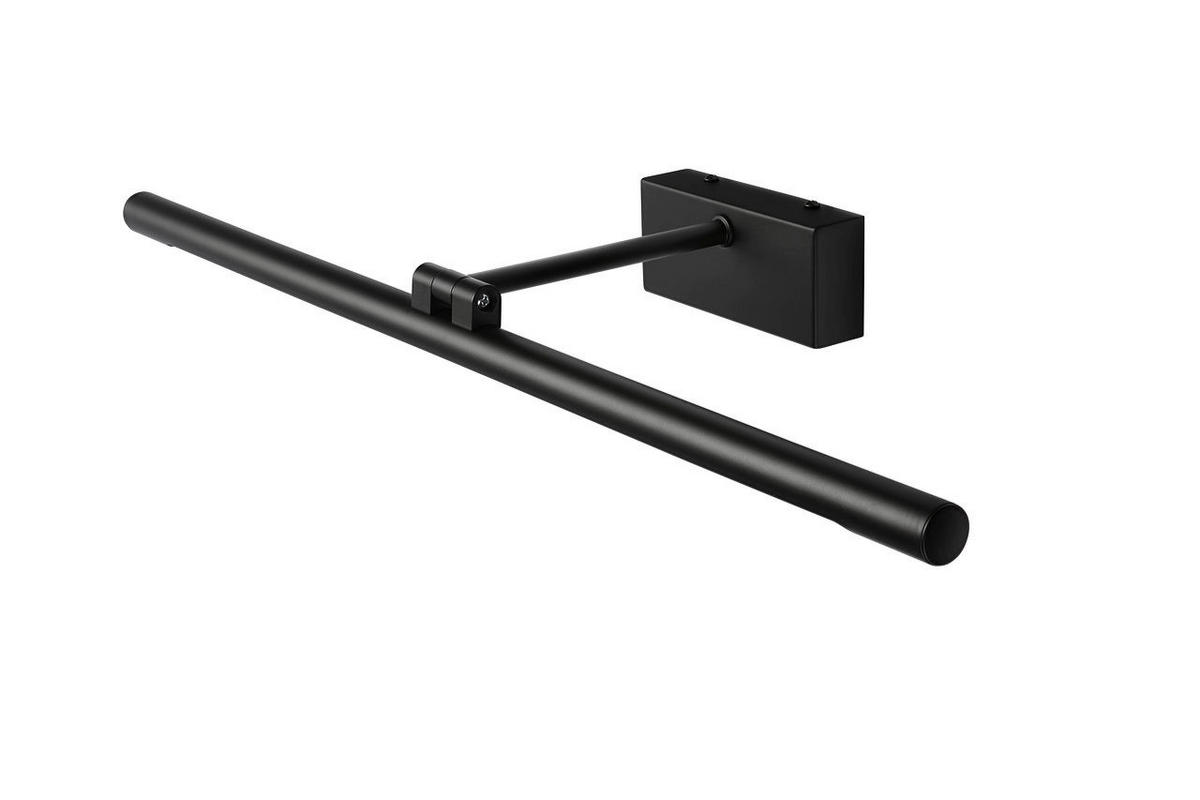 Lamkur LED-Spiegelbeleuchtung schwarz Stahl B/H/L: ca. 5x14x60 cm LED-Spiegelbeleuchtung - schwarz (60,00/5,00/14,00cm) - Lamkur
