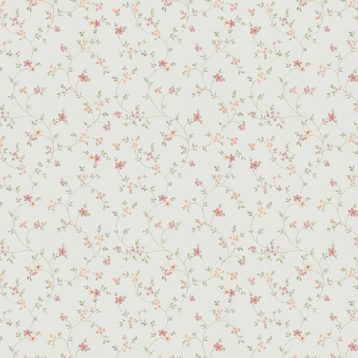 Vliestapete Blumen creme bunt B/L: ca. 53x1005 cm Vliestapete_93770-1 - creme/bunt (53,00/1005,00cm)