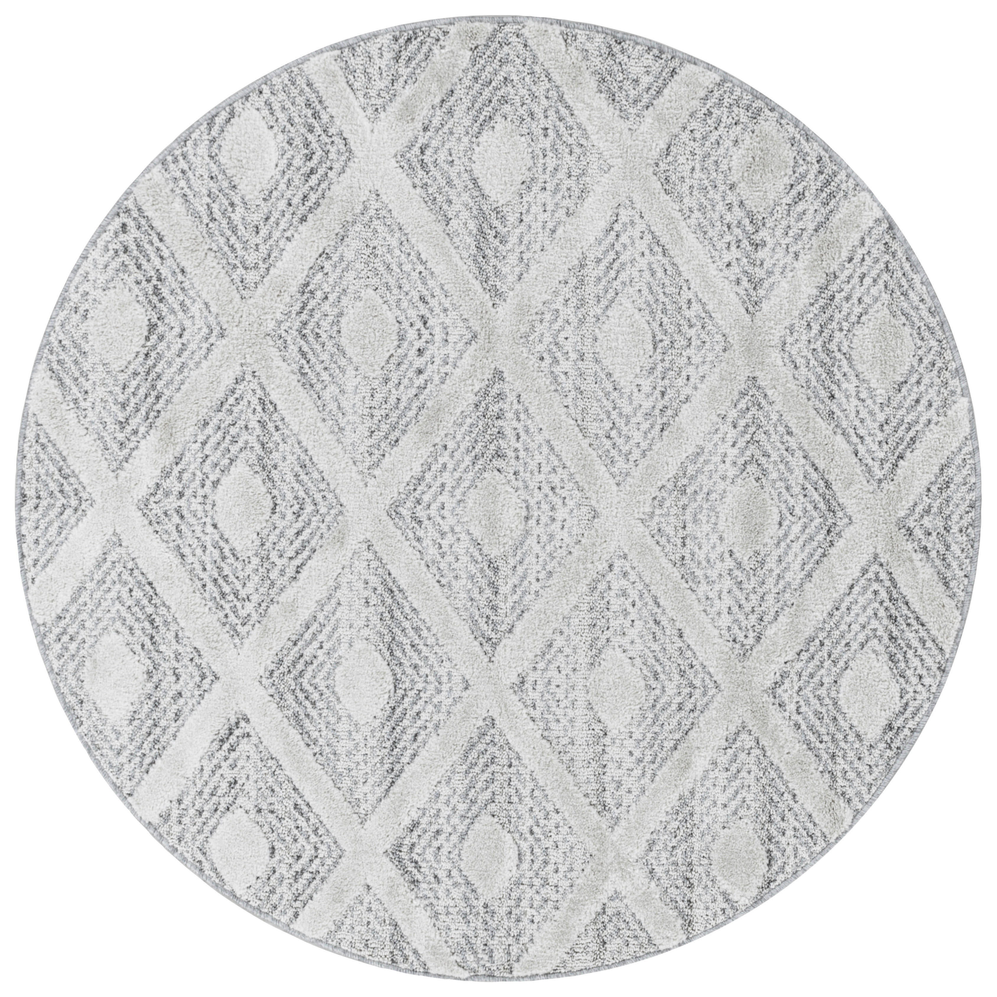 Ayyildiz Teppich PISA grau D: ca. 160 cm PISA - grau (160,00cm) - Ayyildiz
