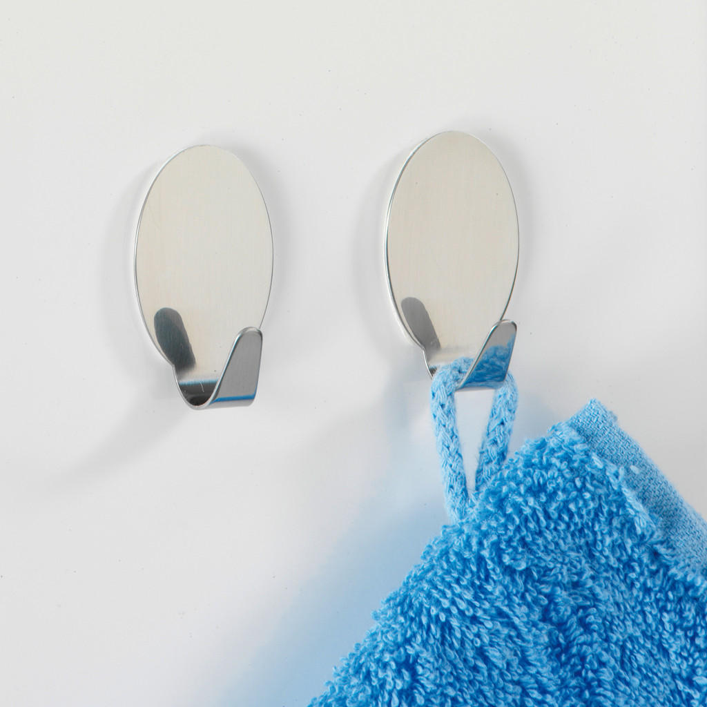 Thumbnail - Klebehaken Edelstahl Edelstahl