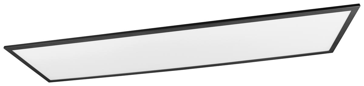 Reality Deckenleuchte R62321232 mattschwarz Metall B/H/T: ca. 120x5x30 cm LED-Deckenleuchte_Alpha - mattschwarz (120,00/5,00/30,00cm) - Reality