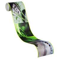 A.S.Creation Bordüre schwarz grün braun B/H/D: ca. 10x500x5,5 cm Bordüre_selbstklebend - braun/schwarz (5,50/500,00cm) - A.S.Creation