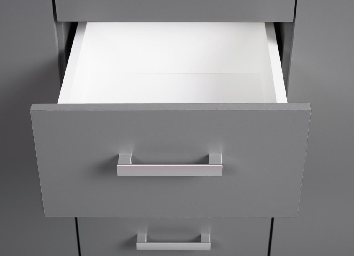 Kommode Elenzio Graphit B/H/T: ca. 119,2x91,5x40 cm Elenzio - Graphit (119,20/91,50/40,00cm) - Inter Link