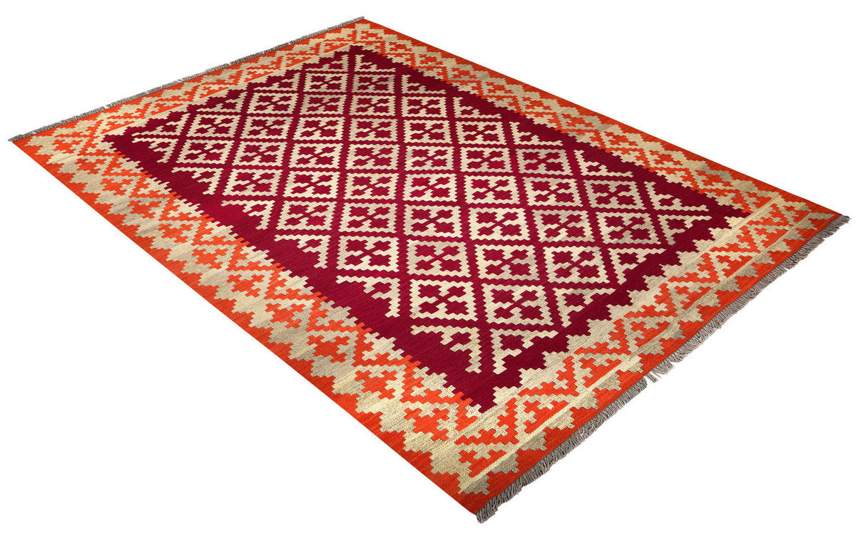Teppich multicolor B/L: ca. 174x235 cm Teppich Kelim Gashgai - multicolor (174,00/235,00cm)