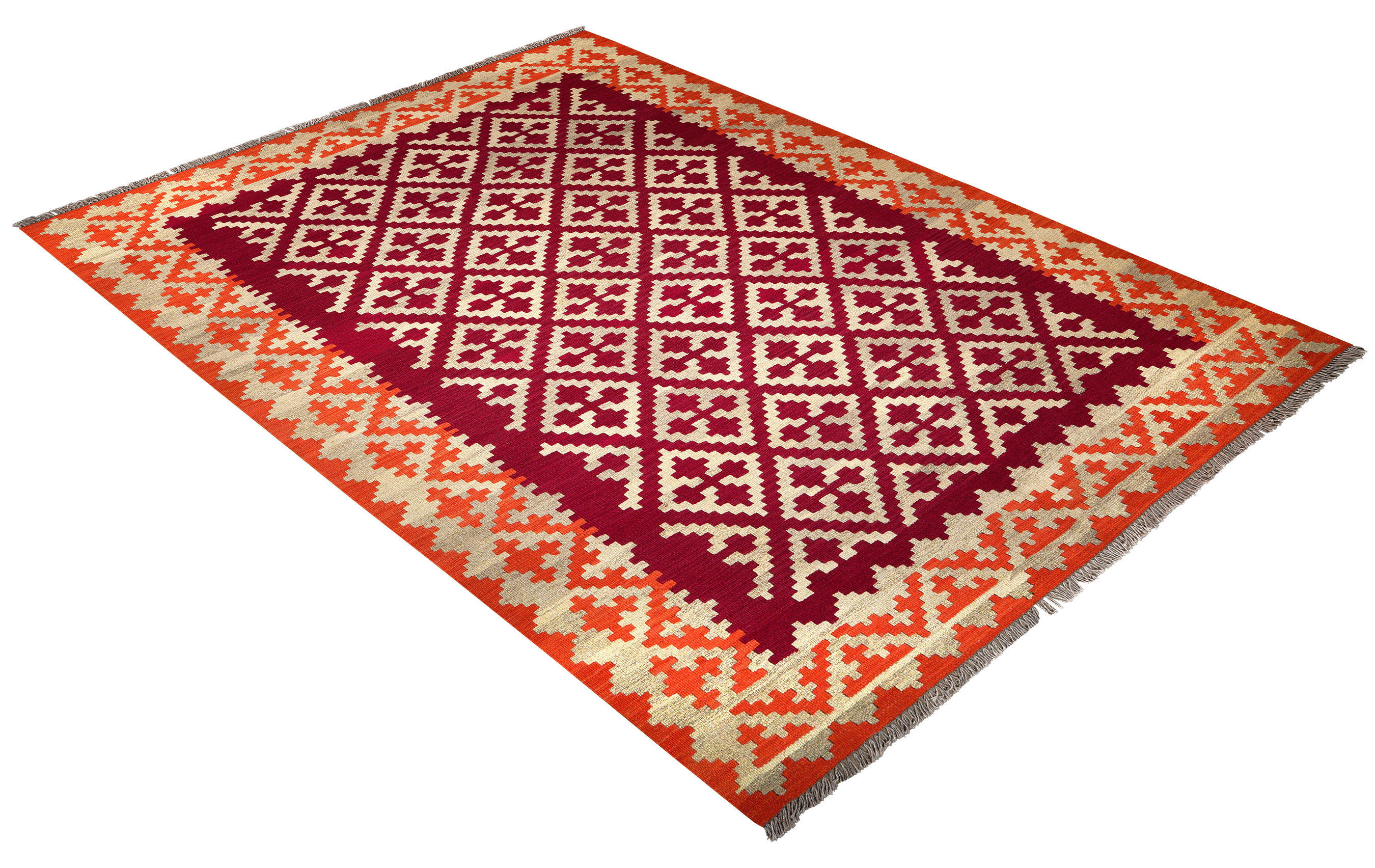 Teppich multicolor B/L: ca. 174x235 cm günstig online kaufen