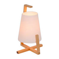 Näve Leuchten Tischleuchte NV3146323 weiß Kunststoff H/D: ca. 12x32 cm E14 1 Brennstellen Shoji - weiß (32,00/12,00cm) - Näve Leuchten