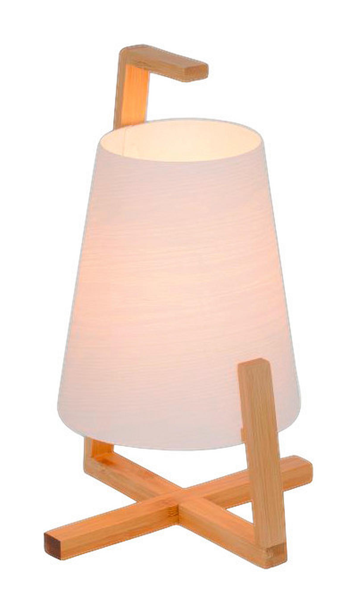 Näve Leuchten Tischleuchte NV3146323 weiß Kunststoff H/D: ca. 12x32 cm E14 1 Brennstellen Shoji - weiß (32,00/12,00cm) - Näve Leuchten