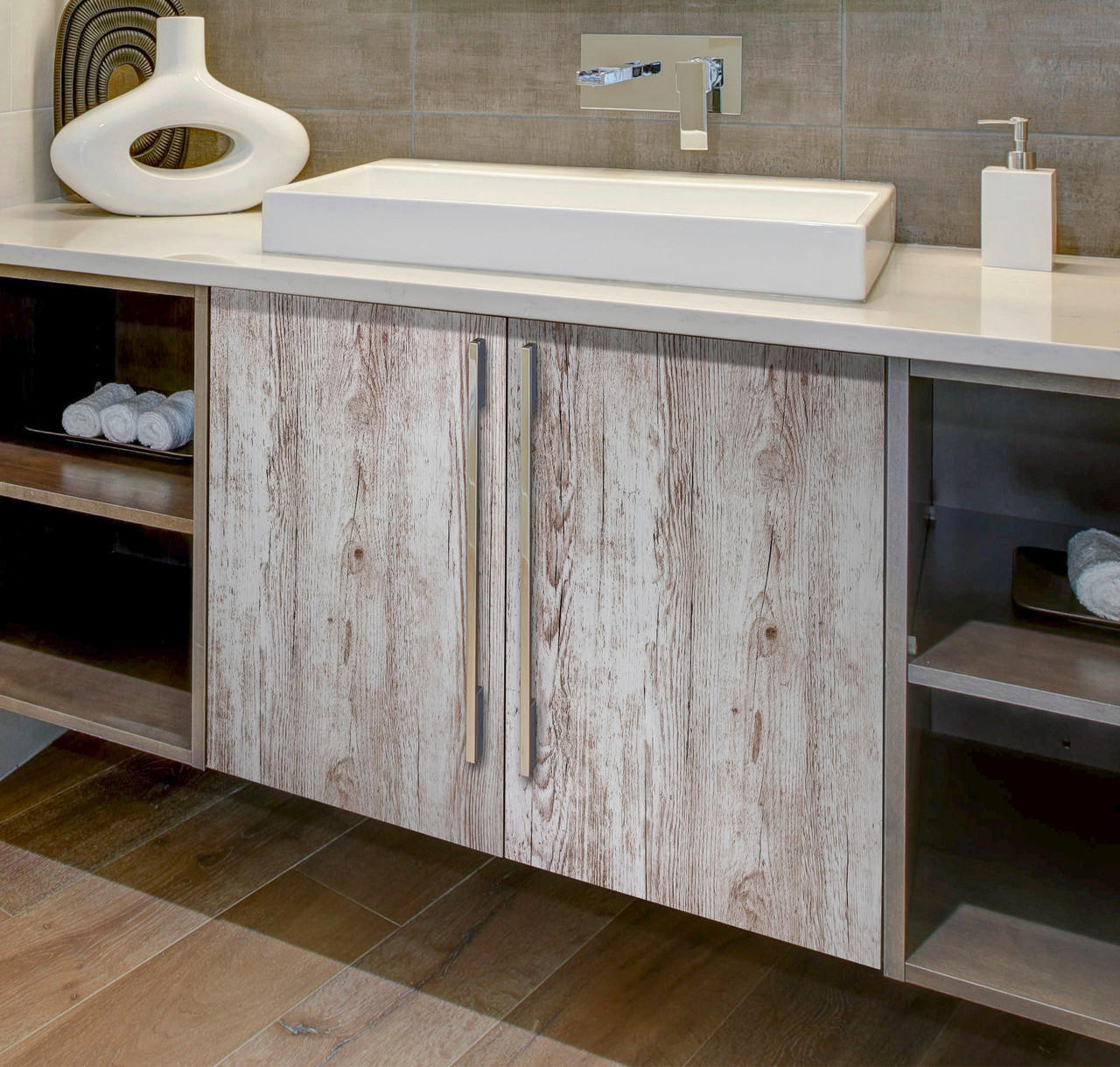 Thumbnail - d-c-fix Dekofolie Holzoptik hellbeige B/L: ca. 67,5x200 cm