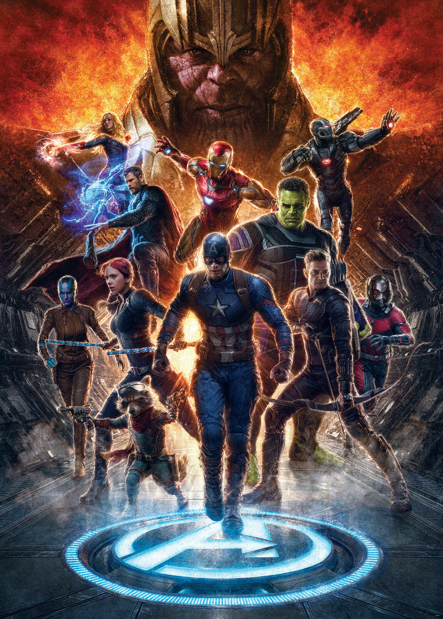 Komar Fototapete Avengers vs Thanos IADX4-073 B/H: ca. 200x280 cm