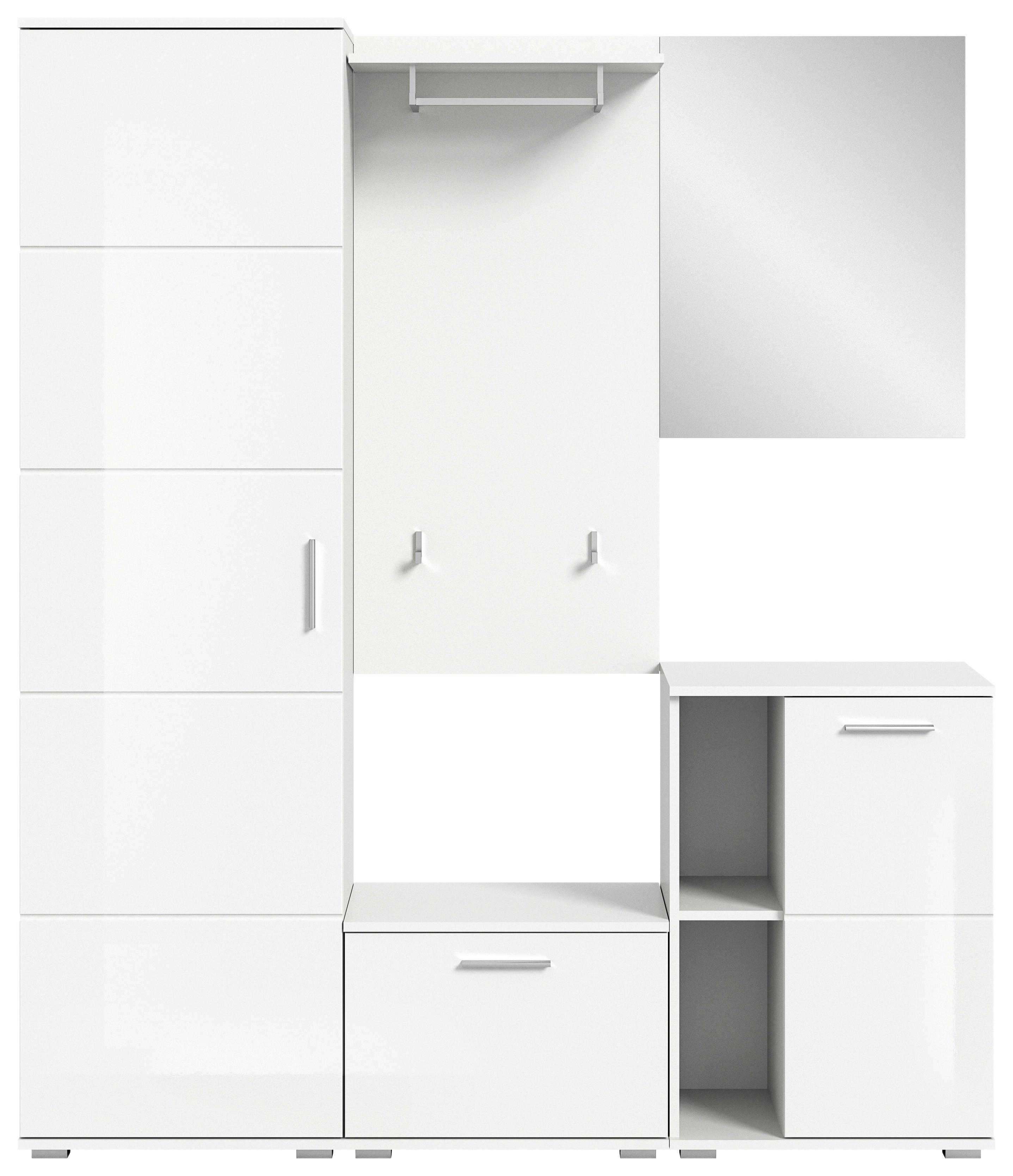 Garderobe PREGO B/H/T: ca. 165x191x37 cm PREGO - (165,00/191,00/37,00cm) - xonox.home