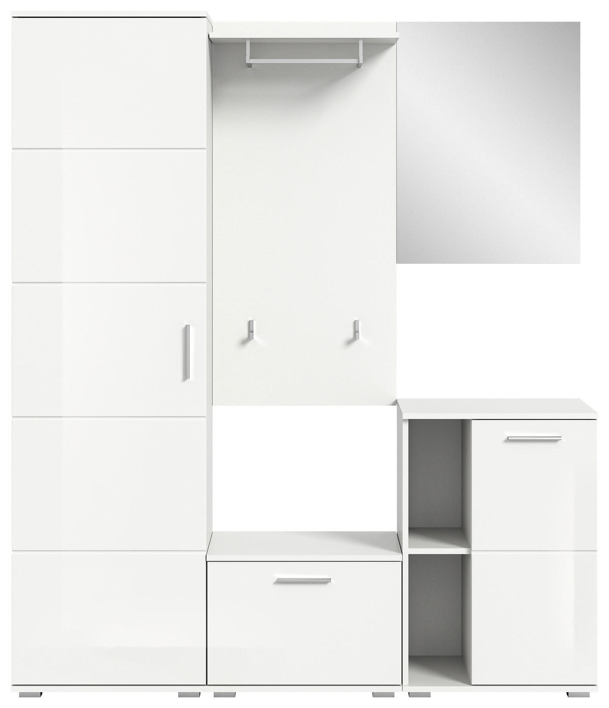 Garderobe PREGO B/H/T: ca. 165x191x37 cm PREGO - (165,00/191,00/37,00cm) - xonox.home
