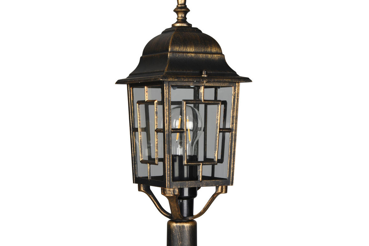 Wegeleuchte Volturno 405960328 rostfarbig H/D: ca. 200x59 cm Volturno - rostfarbig (59,00/200,00cm) - Trio