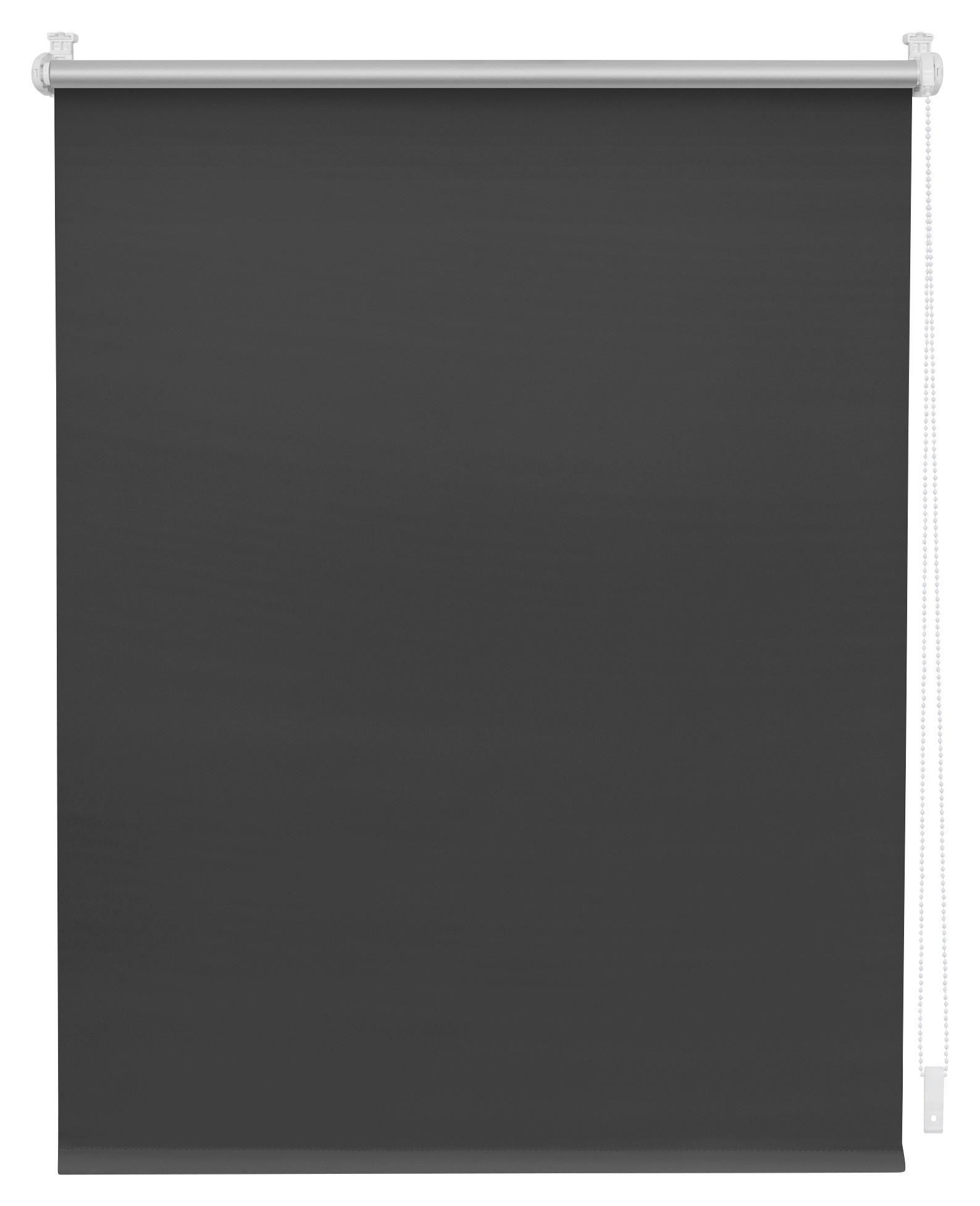 LICHTBLICK Thermo Klebe-/Klemmrollo Verdunklungsqualität anthrazit B/L: ca. 120x150 cm Rollo_schnurlos_Thermo_VD_Klemmfix - anthrazit (120,00/150,00cm) - LICHTBLICK