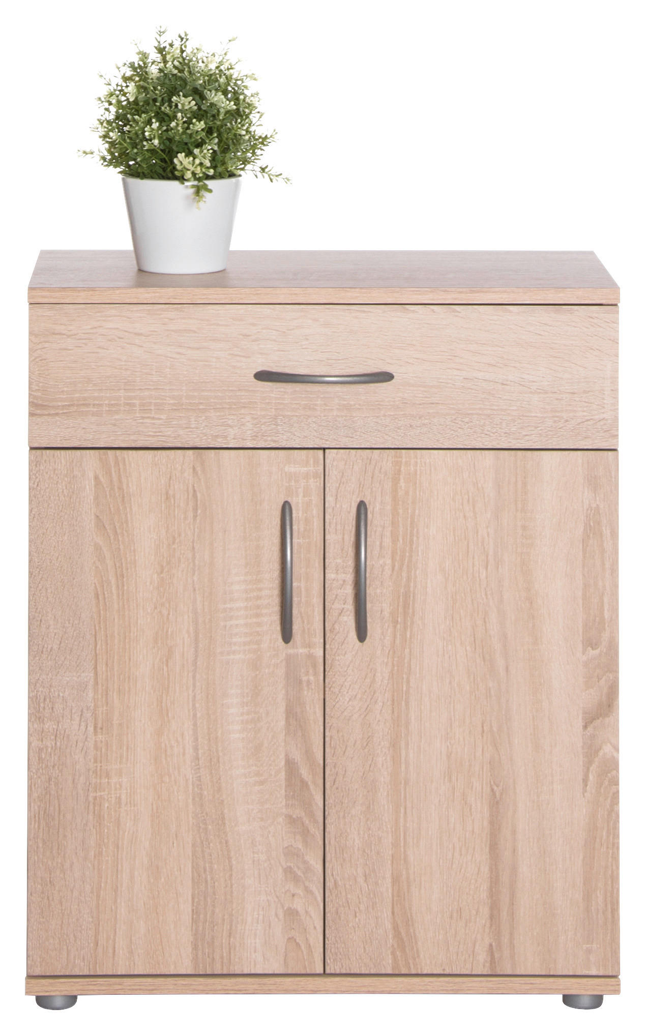 Kommode Peggy 2 Eiche Sonoma Nachbildung B/H/T: ca. 57x69x29 cm Peggy 2 - Eiche (57,00/69,00/29,00cm)