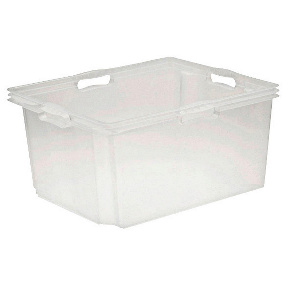keeeper Multibox transparent B/H/L: ca. 27x21x35 cm Multibox_franz_M - transparent (35,00/27,00/21,00cm) - keeeper