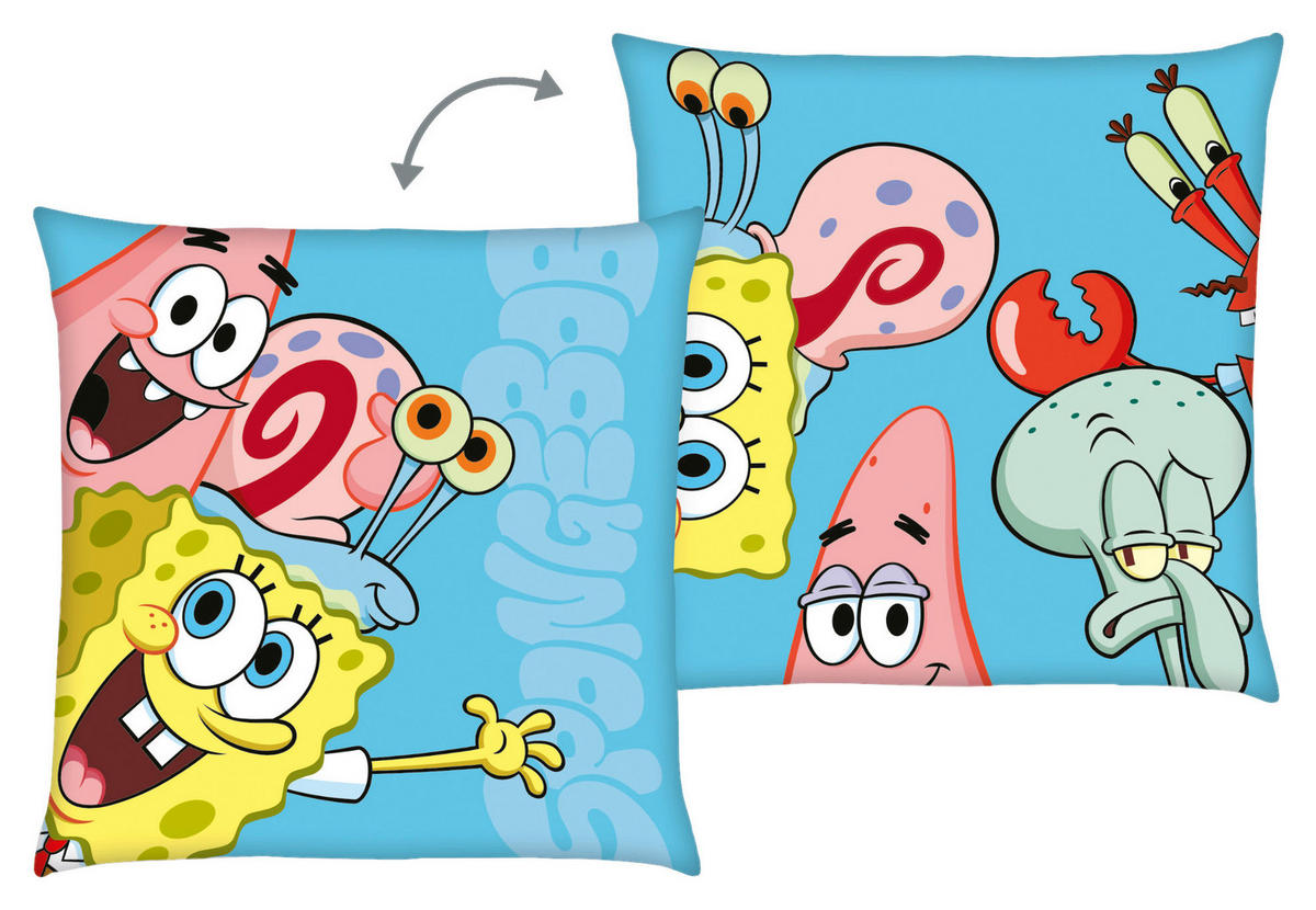 Dekokissen Dekokissen_Spongebob 40x40cm - bunt (40,00/40,00cm) - Spongebob