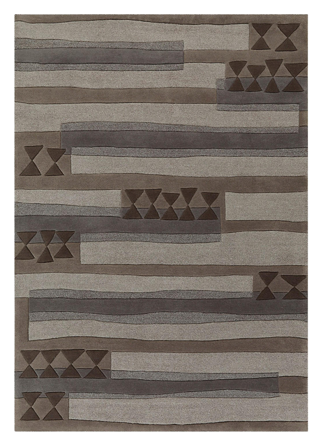 Arte Espina Kurzflorteppich Spirit 3116 Olive Spirit 3116 Olive - (140,00/200,00cm) - Arte Espina