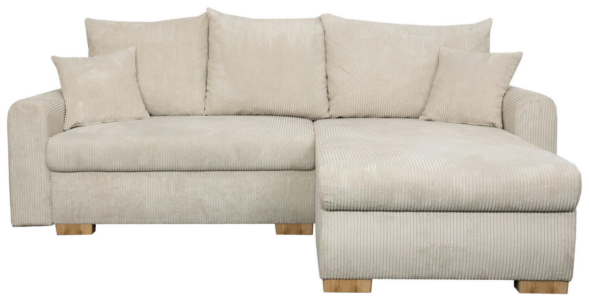 Funktionsecke beige B/H/T: ca. 224,5x90x168 cm Soria_2F/li-OT/re_Funktionsecke - beige (224,50/90,00/168,00cm)