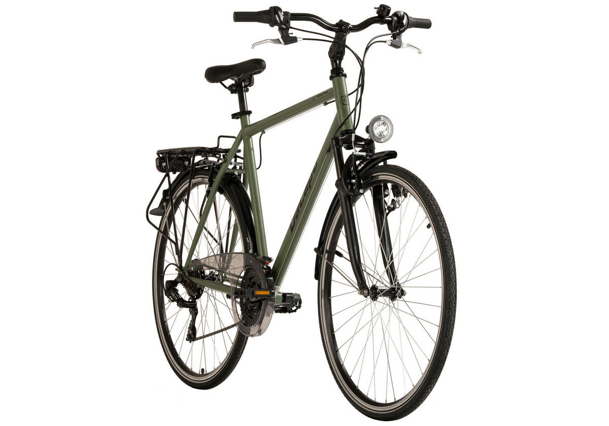 DaCapo Trekking-Bike Montreal MONTREAL 28 Zoll Rahmenhöhe 58 cm 21 Gänge grün grün ca. 28 Zoll Montreal - grün - DaCapo