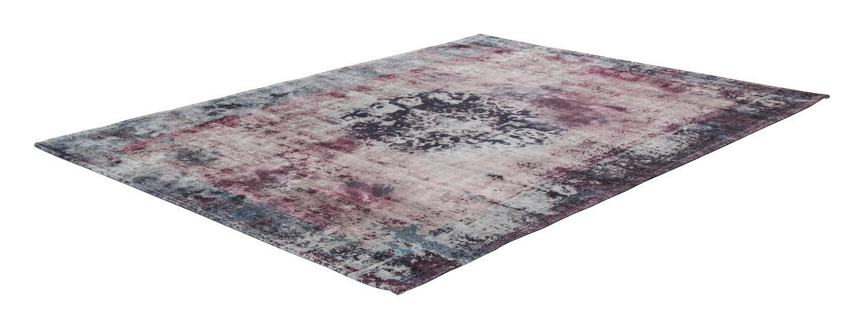 360Living Teppich Vintage anthrazit B/L: ca. 140x200 cm Vintage - anthrazit (140,00/200,00cm) - 360Living