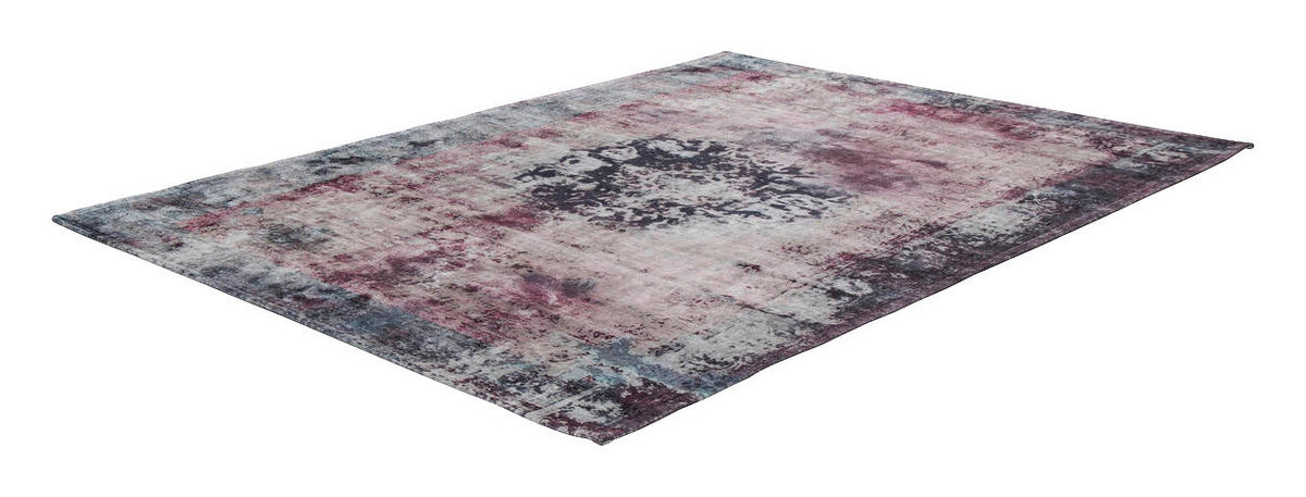 360Living Teppich Vintage anthrazit B/L: ca. 140x200 cm Vintage - anthrazit (140,00/200,00cm) - 360Living