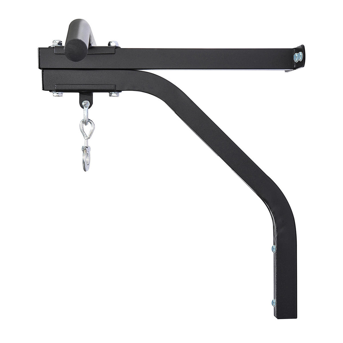 HOMCOM Fitness-Zubehör schwarz Edelstahl B/H/L: ca. 47x93x51 cm Boxsackhalterung - schwarz (51,00/47,00/93,00cm) - HOMCOM