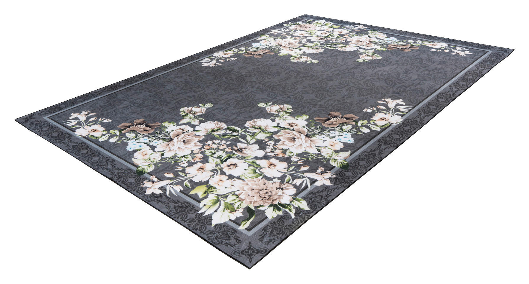 Obsession Teppich My Tranquil grau B/H/T/L/D: ca. 160x0,6x0x230x0 cm My Tranquil - grau (230,00/160,00/0,60cm) - Obsession