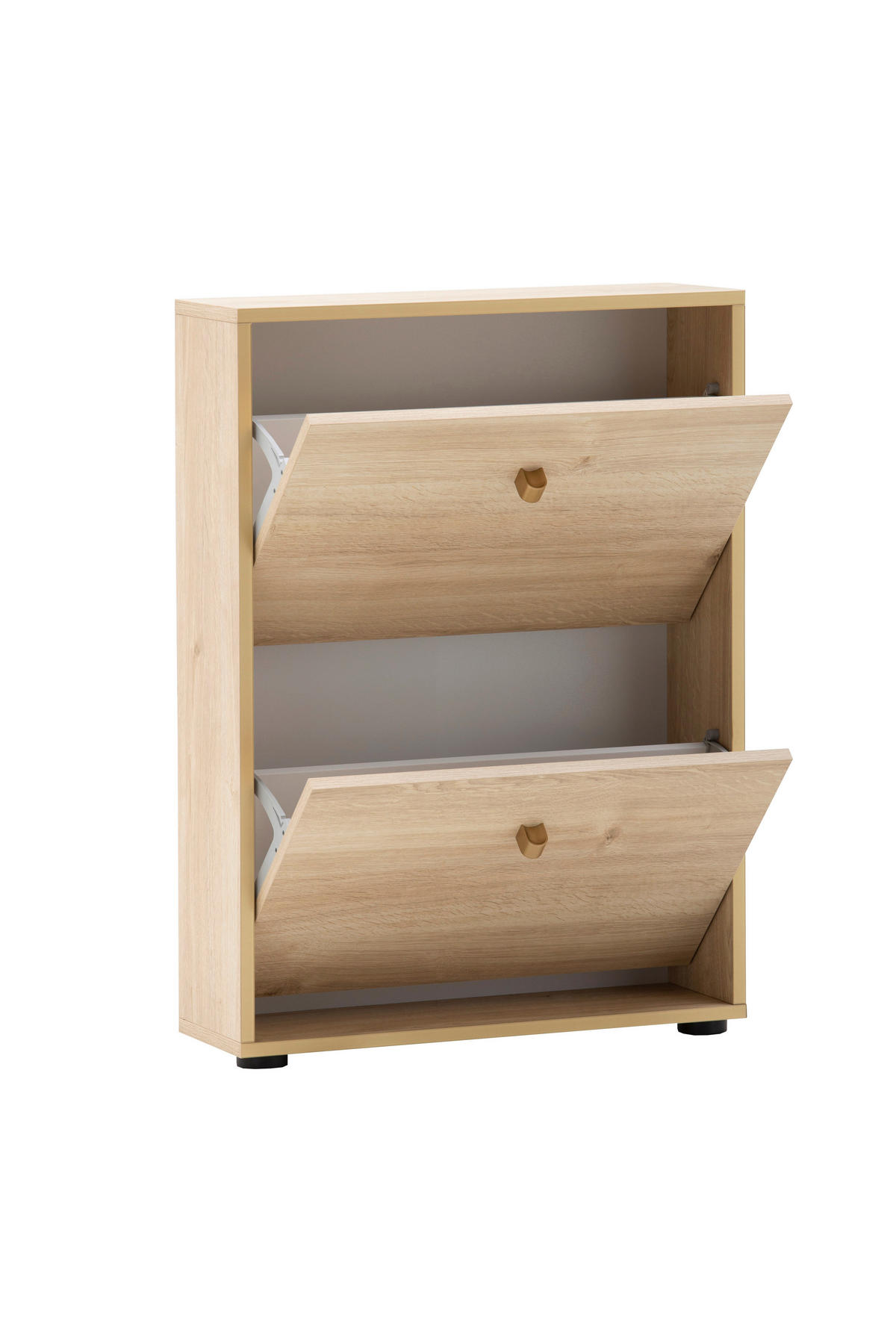 Schuhkipper Flora, 2er Eiche Nachbildung B/H/T: ca. 59,8x83,2x19,55 cm Flora, 2er - Eiche (59,80/83,20/19,55cm) - Schildmeyer