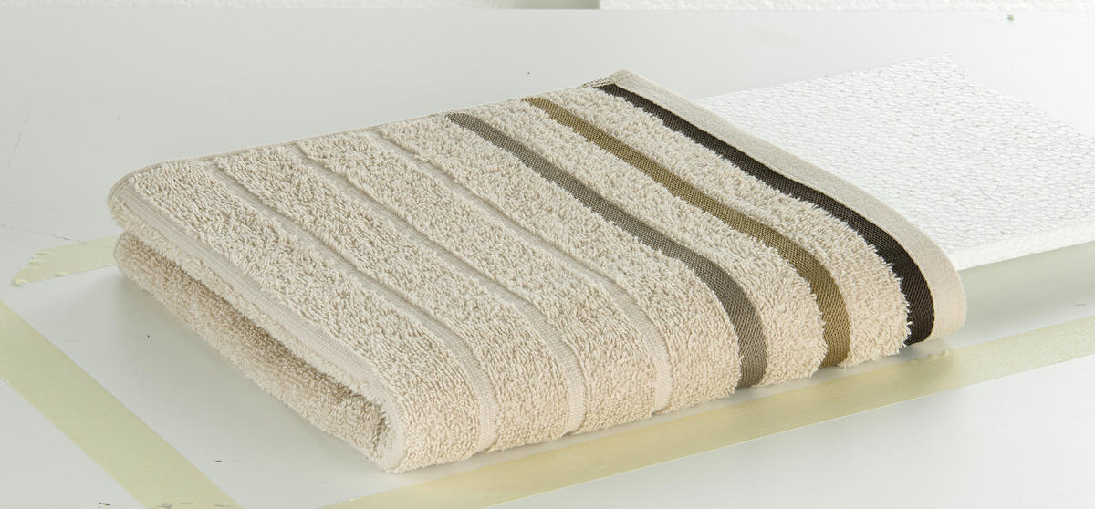 Handtuch Marta Marta - sand (50,00/100,00cm) - oh cosy