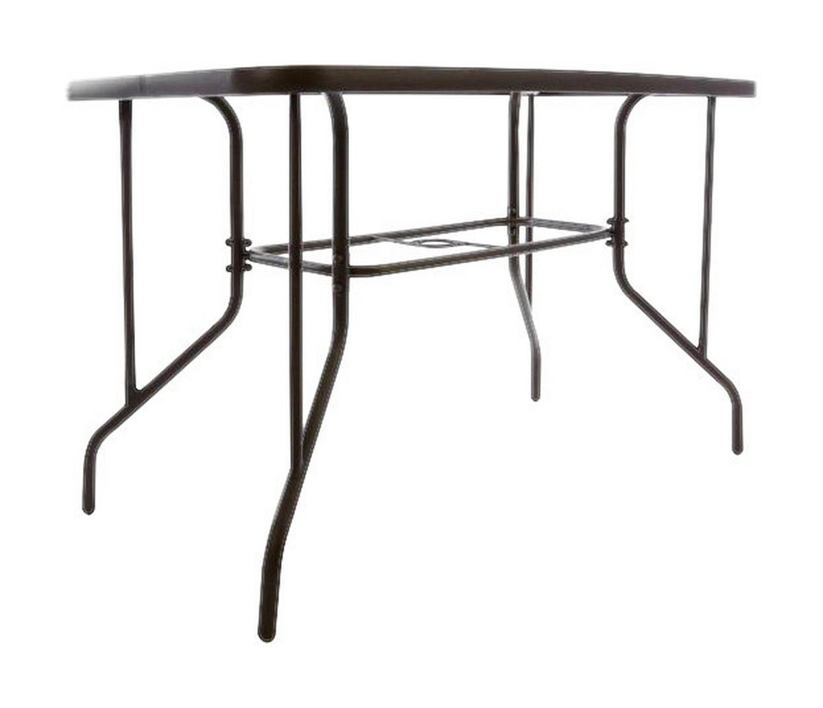 VCM Gartentisch braun Metall B/H/L: ca. 60x72x110 cm Gartentisch - braun (110,00/60,00/72,00cm) - VCM