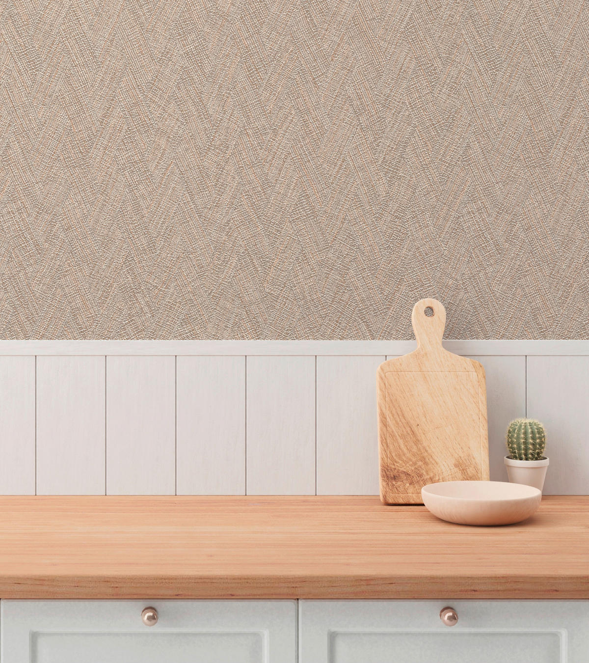 A.S.Création Vliestapete braun orange B/H/D: ca. 53x1005x8,5 cm Vliestapete - braun/orange (8,50/1005,00cm) - A.S.Creation