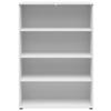 Regal Multi-Stauraum Typ 30 weiß B/H/T: ca. 80x115x40 cm Multi-Stauraum Typ 30 - weiß (80,00/115,00/40,00cm)
