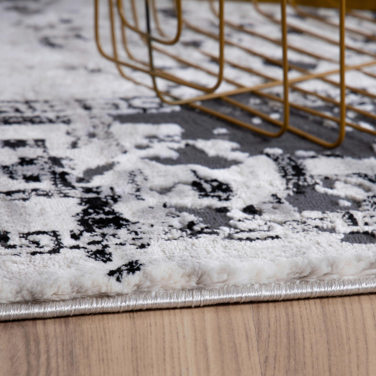 Obsession Teppich My Opal grau B/L: ca. 80x150 cm My Opal - grau (80,00/150,00cm) - Obsession