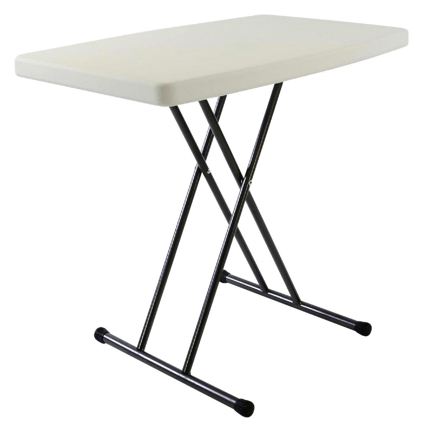 VCM Gartentisch weiß Kunststoff B/H/T: ca. 50x76x70 cm Gartentisch - weiß (50,00/76,00/70,00cm) - VCM