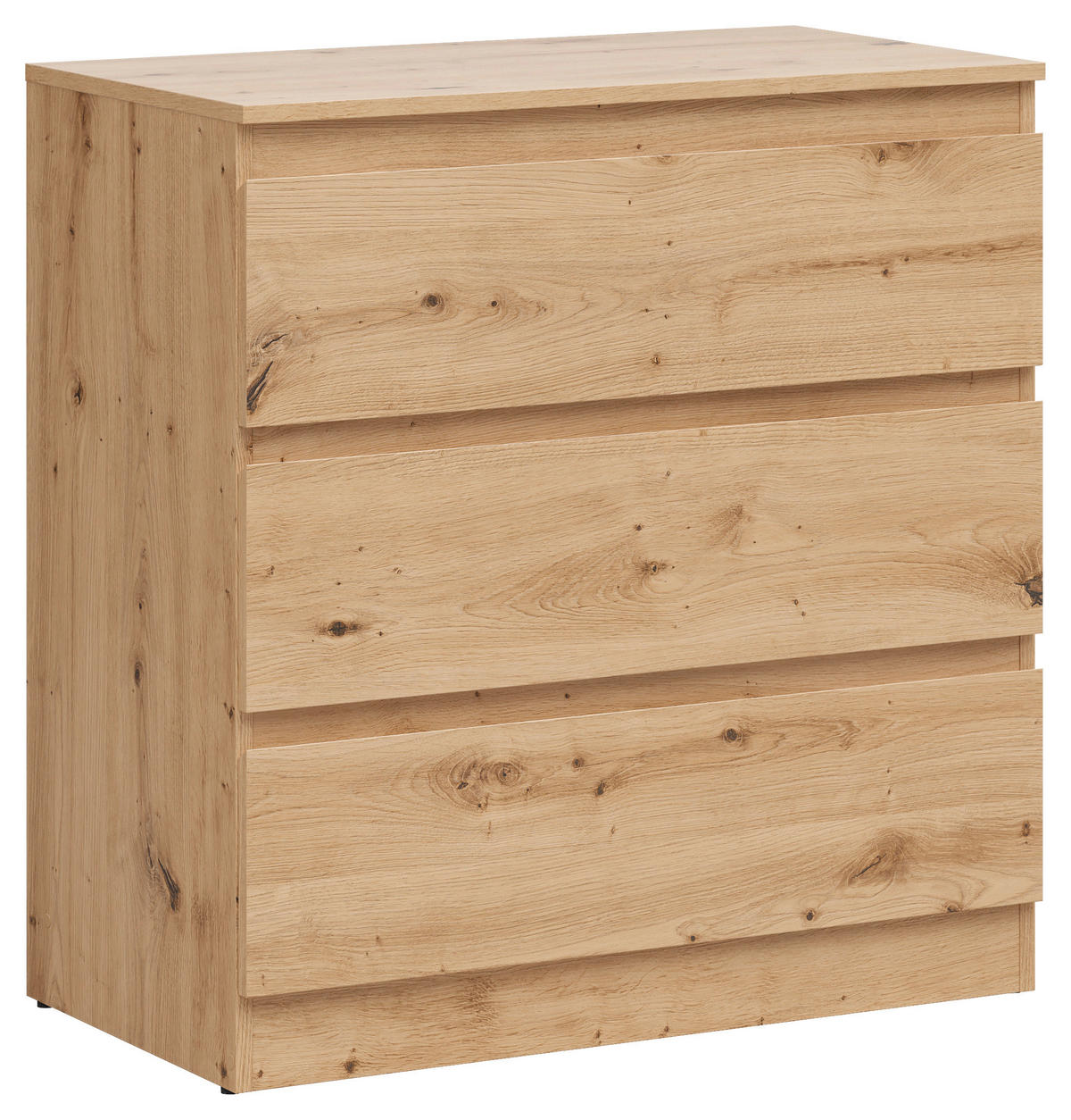 Kommode Mara Eiche B/H/T: ca. 77x81x42 cm Mara - Eiche (77,00/81,00/42,00cm)