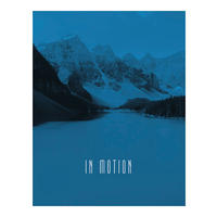 Komar Poster Word Lake In Motion Blue Natur B/L: ca. 40x50 cm Word Lake In Motion Blue - (40,00/50,00cm) - Komar