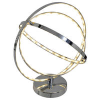 Näve Leuchten Tischleuchte 3100142 Chrom Metall B/H/T: ca. 31x39x35 cm null 87 Brennstellen Universe - Chrom (31,00/39,00/35,00cm) - Näve Leuchten