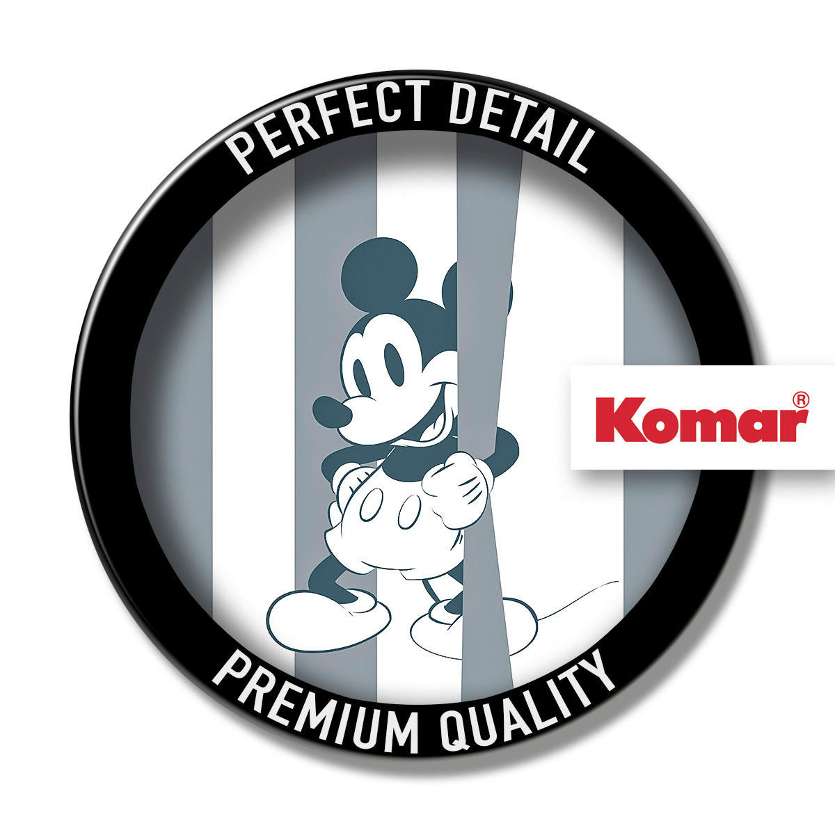 Komar Fototapete Mickey Offbeat B/L: ca. 200x250 cm Mickey Offbeat - (200,00/250,00cm) - Komar
