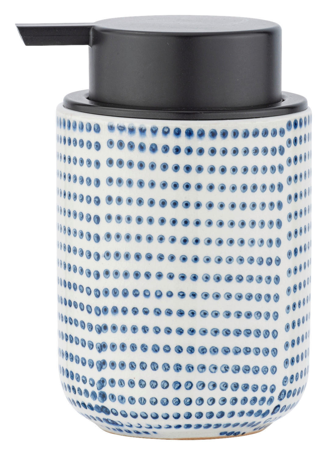 WENKO Seifenspender Nole, Flüssigseifen-Spender, Spülmittel-Spender, Keramik, 300 ml