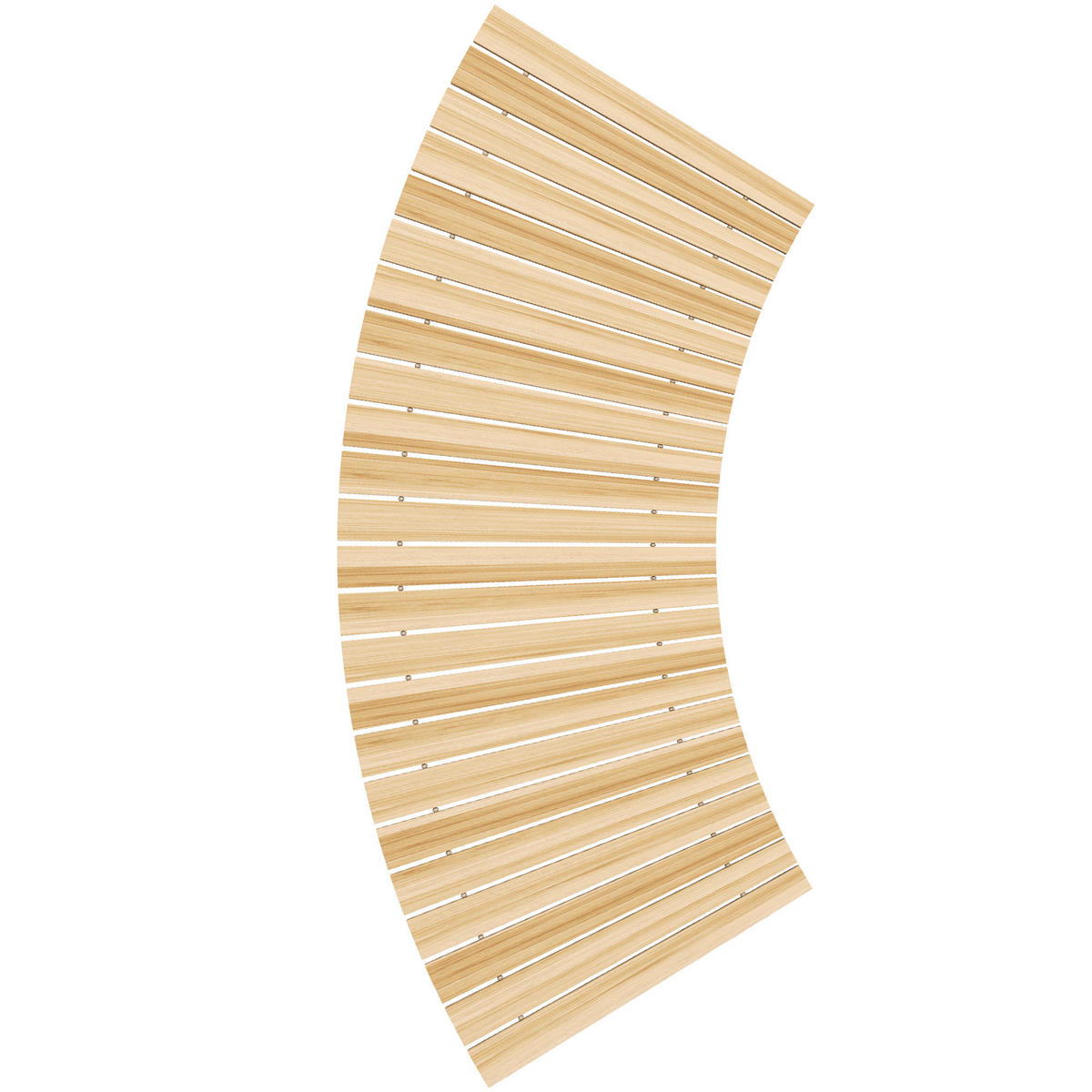 Outsunny Gartenweg natur B/H/L: ca. 47x1x120 cm Gartenweg - natur (120,00/47,00/1,00cm) - Outsunny