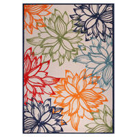 Sanat Outdoorteppich FLORAL bunt B/L: ca. 160x230 cm FLORAL - bunt (160,00/230,00cm) - Sanat